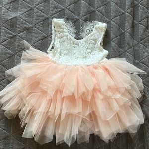 Baby girl tutu dress (1st Birthday)